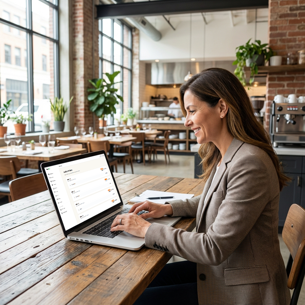 Restaurant dashboard